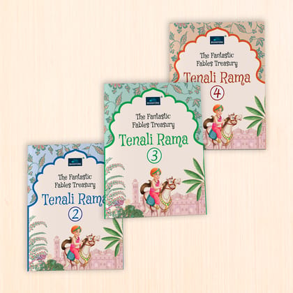 The Fantastic Tales of Tenali Rama – Set of 3 | Books 2, 3 & 4 | Fun Illustrated Stories for Children