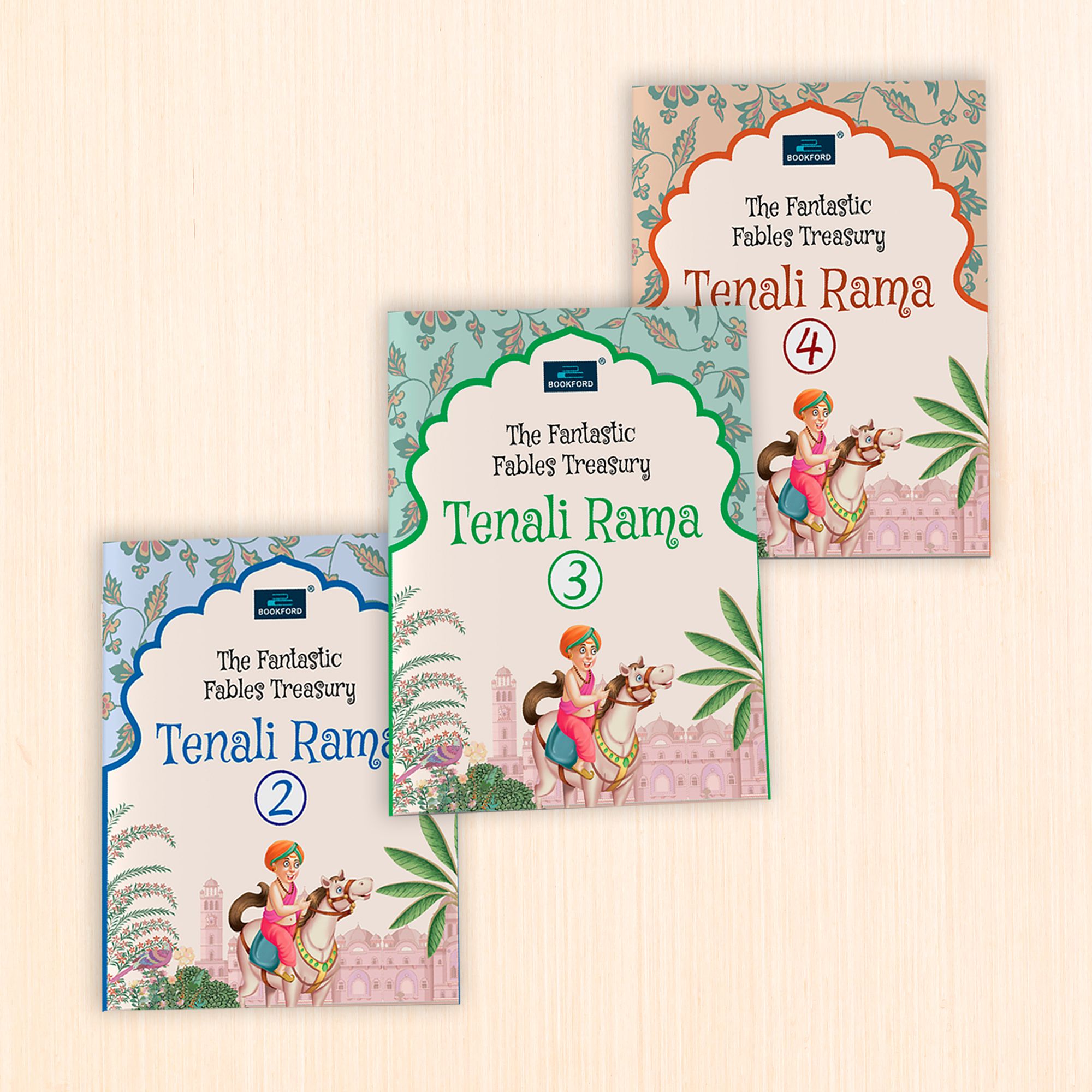 The Fantastic Tales of Tenali Rama – Set of 3 | Books 2, 3 & 4 | Fun Illustrated Stories for Children