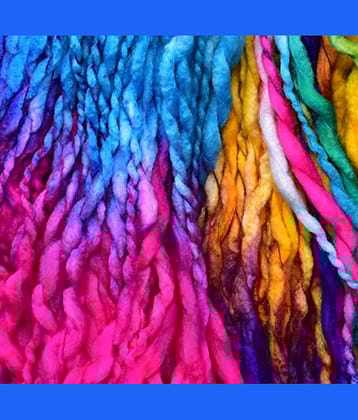 NTGS Ganga Zinea Hand Knitting Yarn (Mult) (Hanks-200gms)