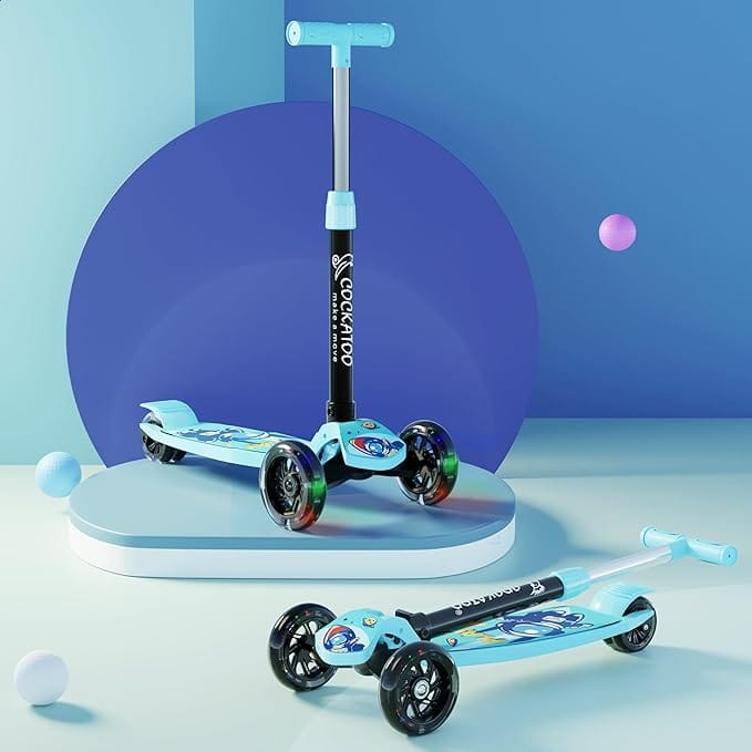 Cockatoo Rat & Cat Series Happy-Hooper Kick Scooter for Kids
