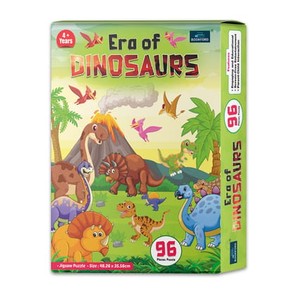 Era Of Dinosaur Jigsaw Puzzle - 96 Pieces Era Of Dinosaur Jigsaw Puzzle - 96 Pieces