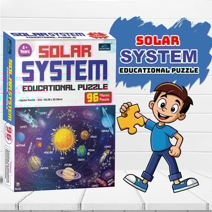 Bookford Solar System Jigsaw Puzzle - 96 Pieces