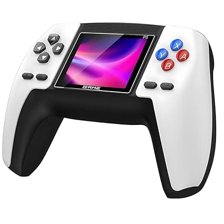 TOYCHANNEL Handheld Gaming Console with 520 Retro Games | Controller Design, Crystal Press Buttons & 3-Inch HD Screen