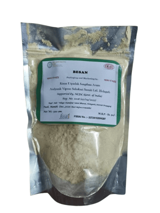 Premium Besan (Gram Flour) - 500g Pack - FSSAI Certified
