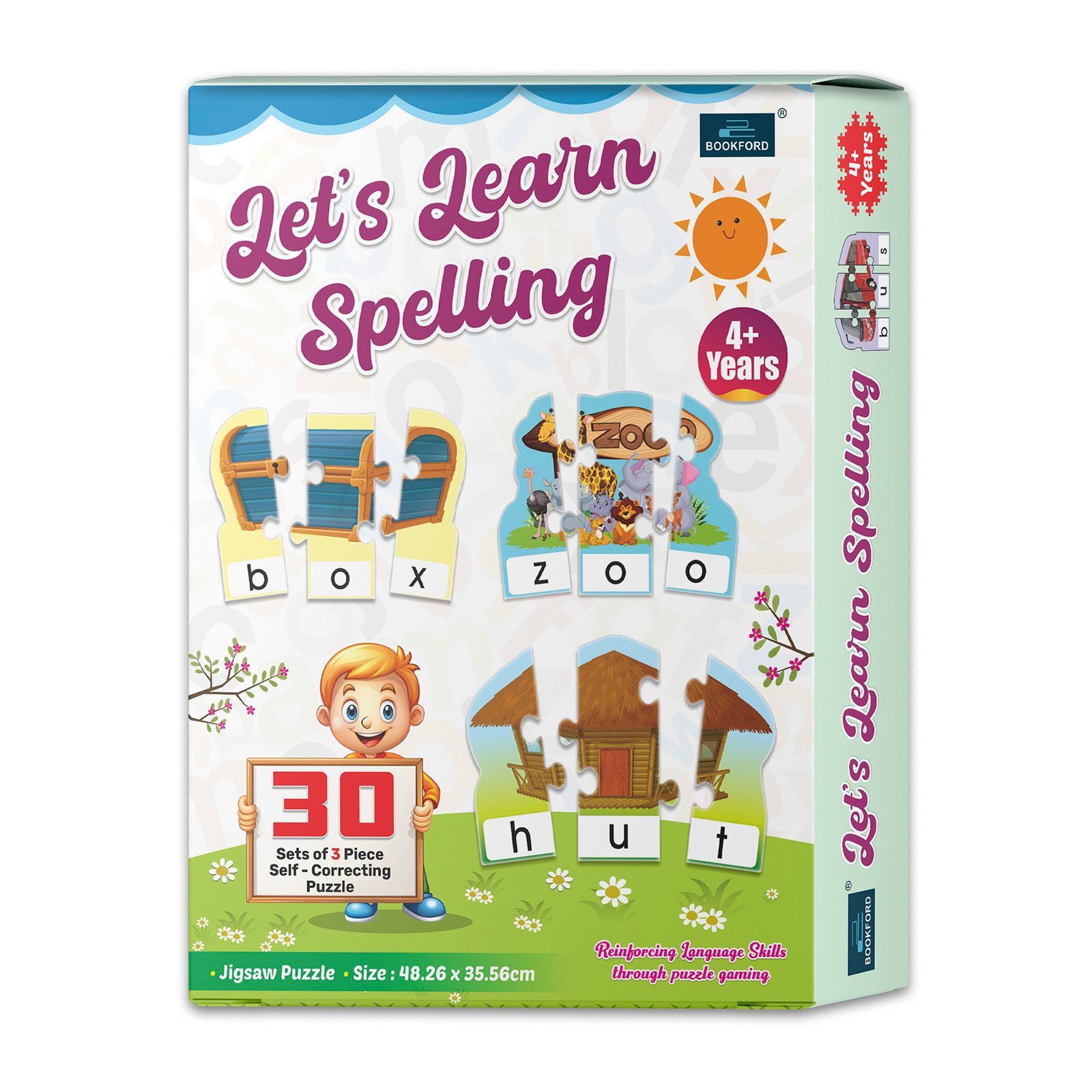  Let's Learn Spelling Jigsaw Puzzle - 90 Pieces
