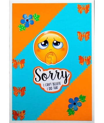 AanyaCentric So Sorry Handmade Greeting Card