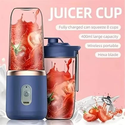 Portable Blender Electric Juicers Fruit Mixers USB Rechargeable Smoothie Mini Personal Juicer