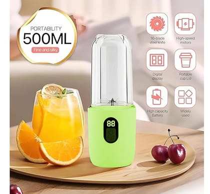 Portable Blender Electric Juicers Fruit Mixers USB Rechargeable