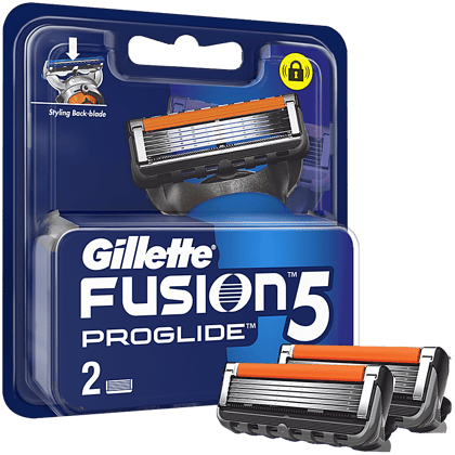 Gillette Fusion 5 Proglide Styling Back Blade Replacement Cartridges