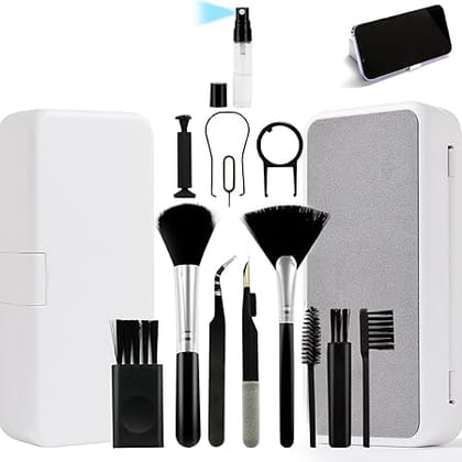 18-in-1 Multi-functional Electronic Cleaning Kit for Headphones, Keyboards, Phones & Cameras