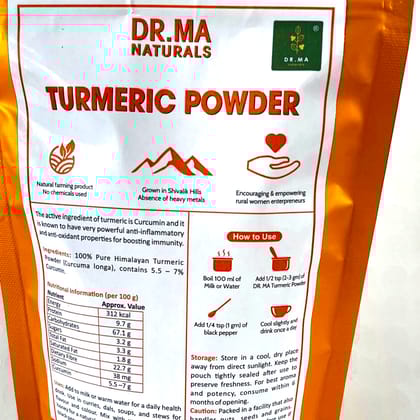 Pure Himalayan Turmeric Powder (Curcuma longa) 