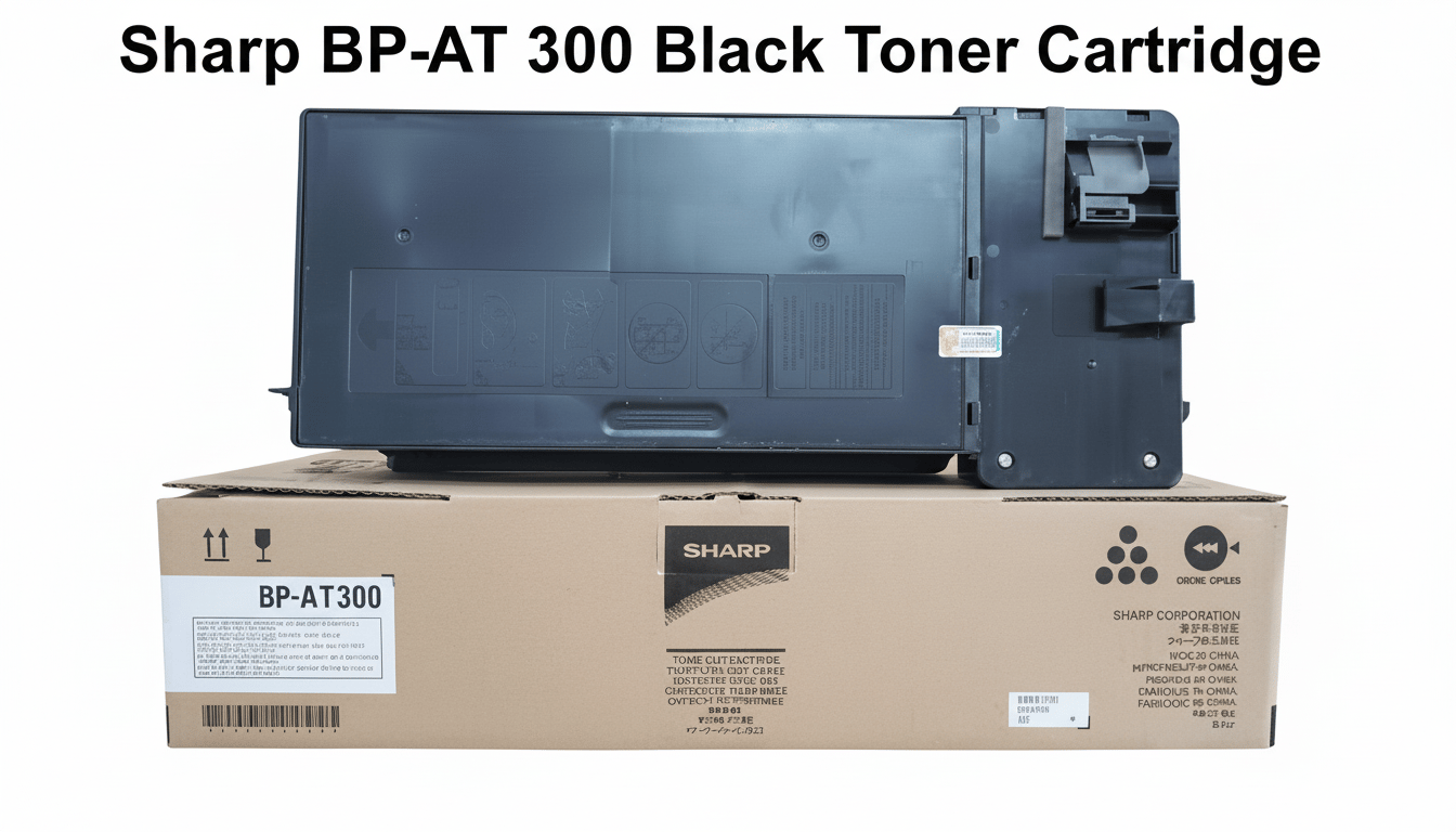 Sharp BP-AT300 Black Toner Cartridge for BP-30M28T, BP-30M28, BP-30M31, BP-30M35T & BP-30M35 Printer