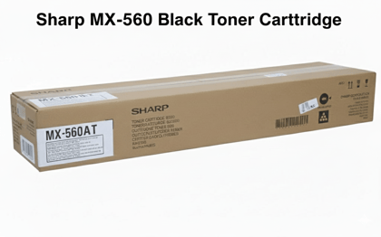 Sharp MX-560AT Black Toner Cartridge for MX M364N M365N M464N M465N M564N M565N
