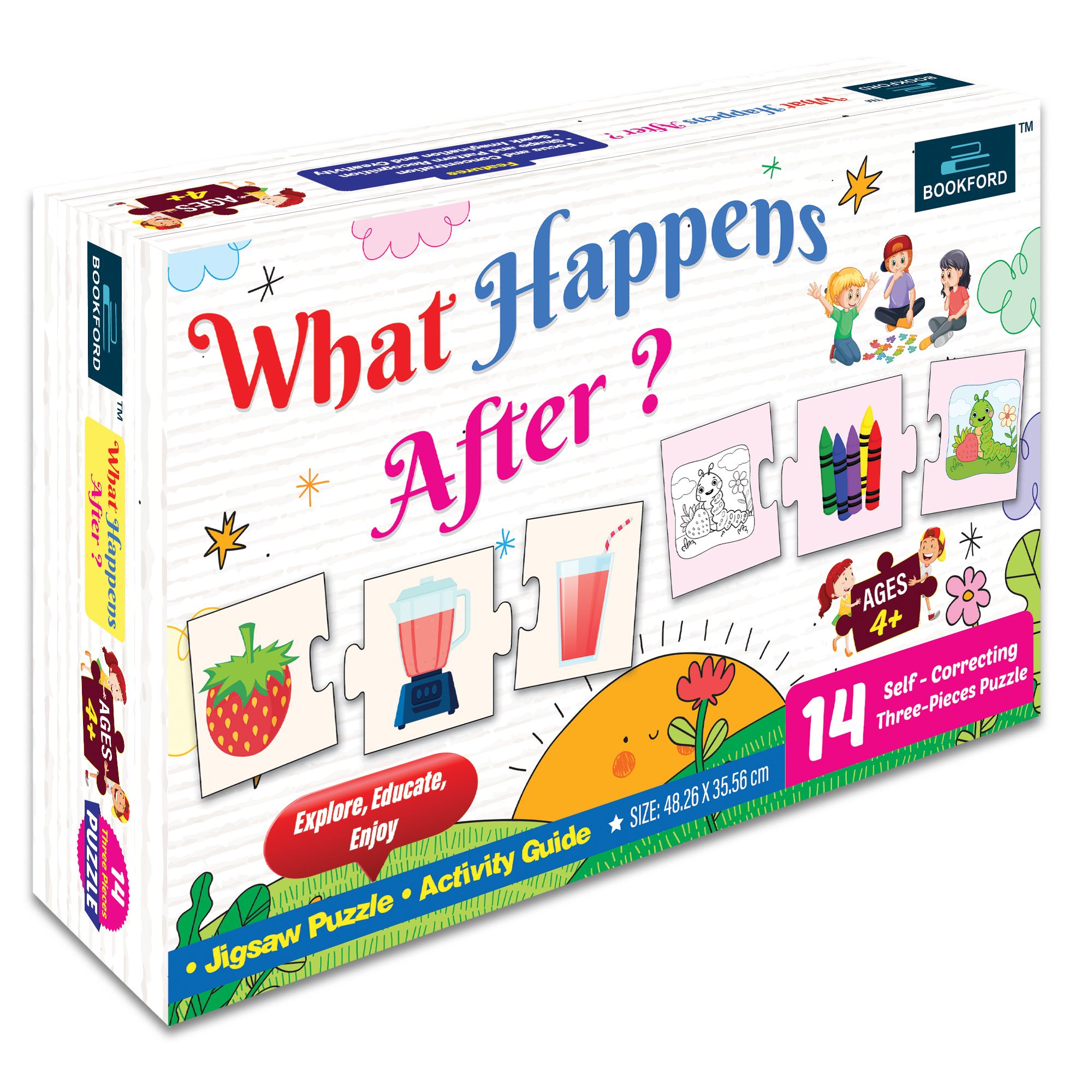 Bookford What Happens After Jigsaw Puzzle - 42 Pieces
