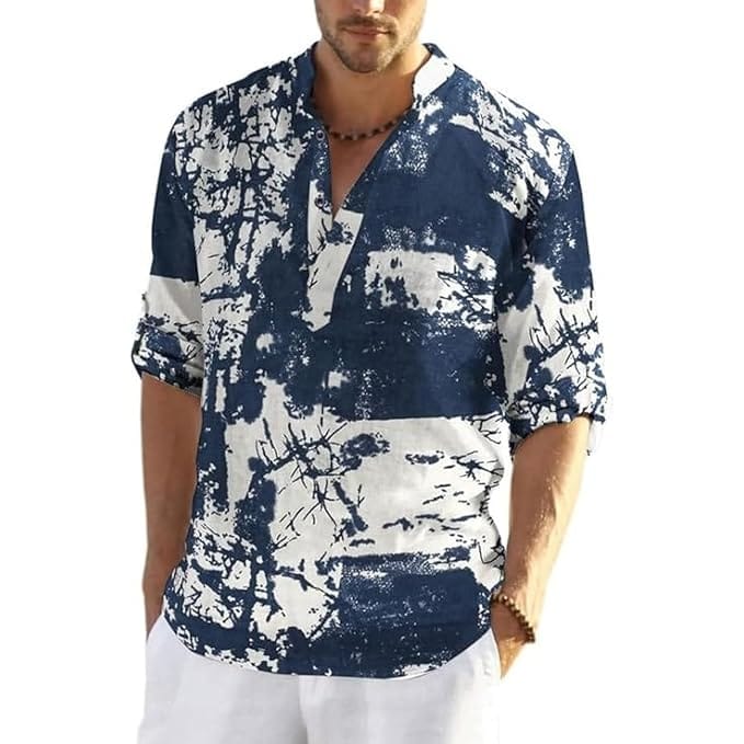Bellstone Men's Polycotton Floral Regular Shirt