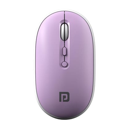 Portronics Toad II Bluetooth Mouse with Bluetooth (Purple)