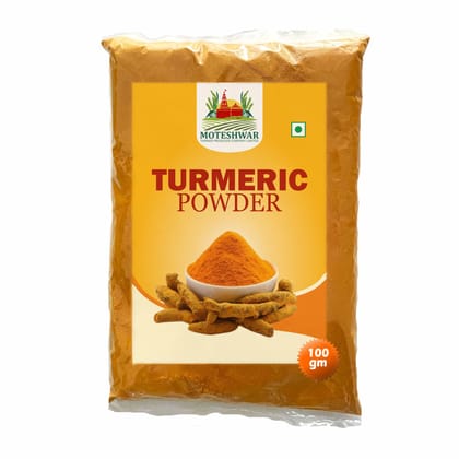 Turmeric Powder (100gm) By Moteshwar Farmer Producer