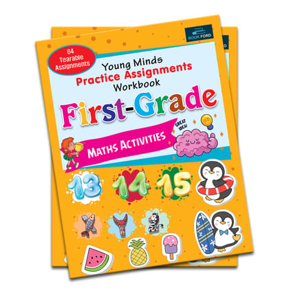 Young Mind Practice Assignments First Grade Workbook Maths Activity Book - English Young Mind Practice Assignments First Grade Workbook Maths Activity Book - English