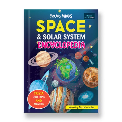 Young Minds - Space & Solar System Encyclopedia Book For Kids 
