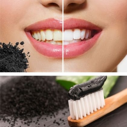 Activated Charcoal Whitening Toothpaste | Herbal Oral Care for Fresh Breath & Cleaner Teeth | Pack of 4 (120 g Each)