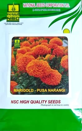 NSC Marigold Pusa Narangi- 10 gram pack