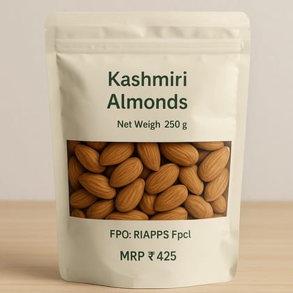 Kashmiri Almonds - Net Weight 250 g