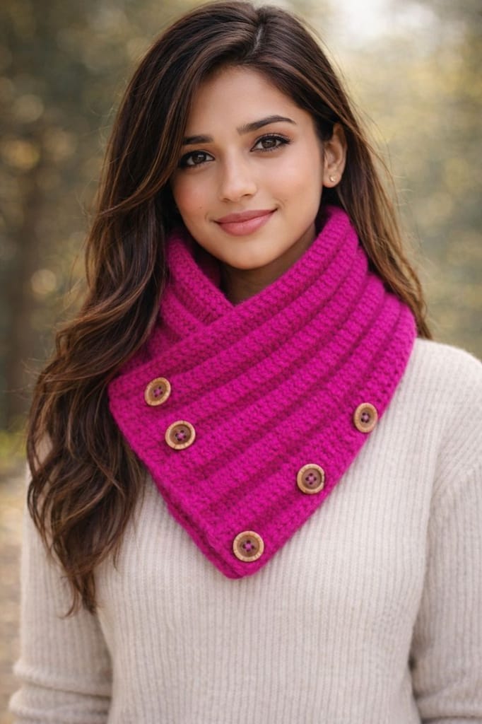 Hand made Neck Warmer