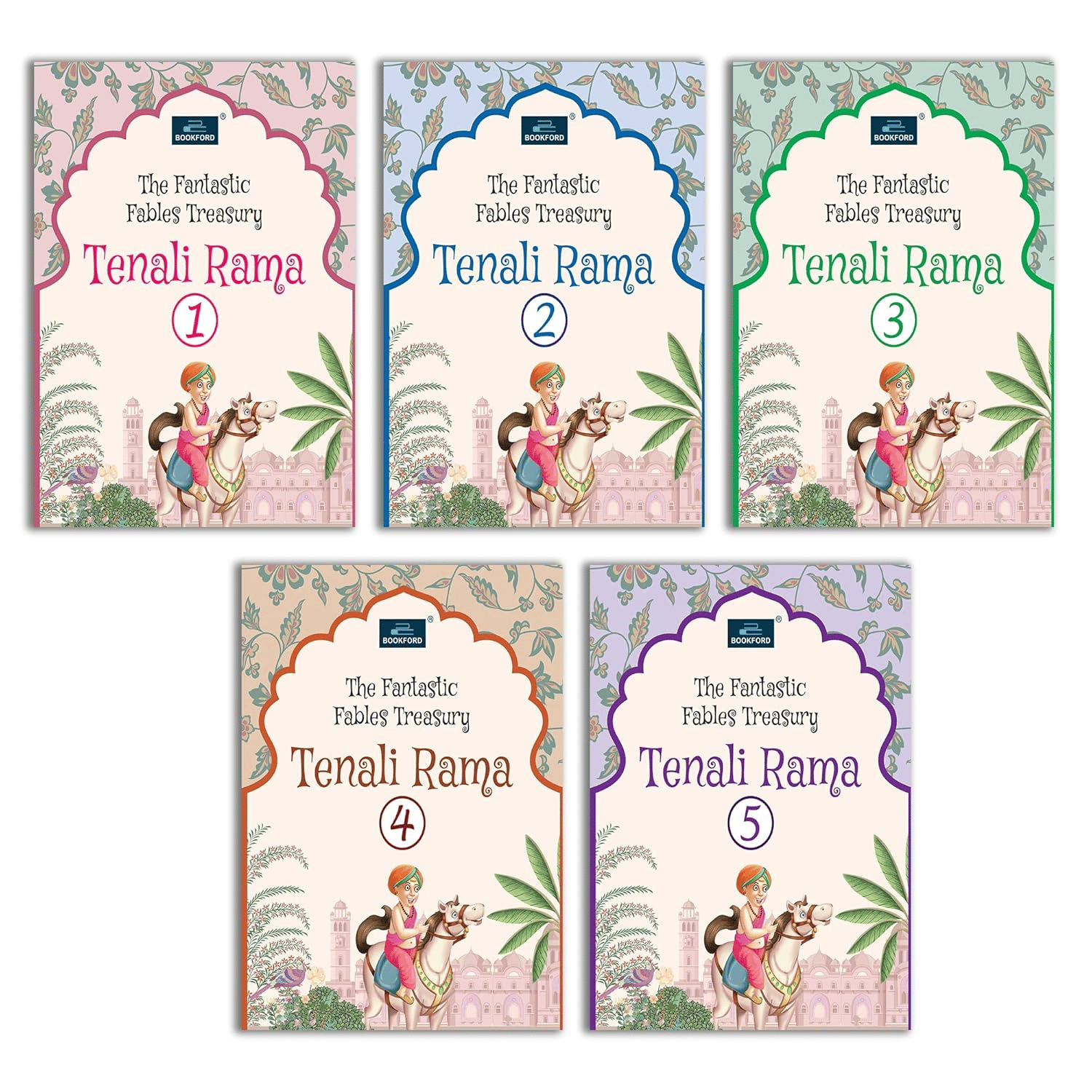 The Fantastic Fables Treasure Tenali Rama Story Set Of 5 Books