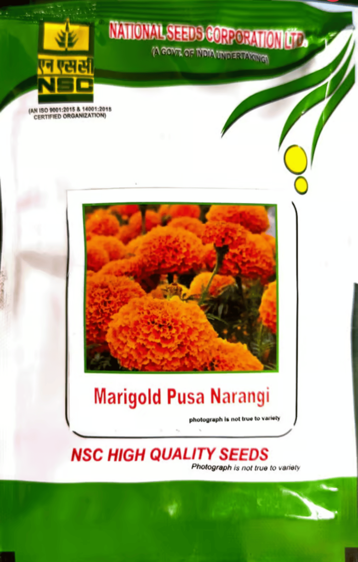 NSC Marigold Pusa Narangi- 10 gram pack