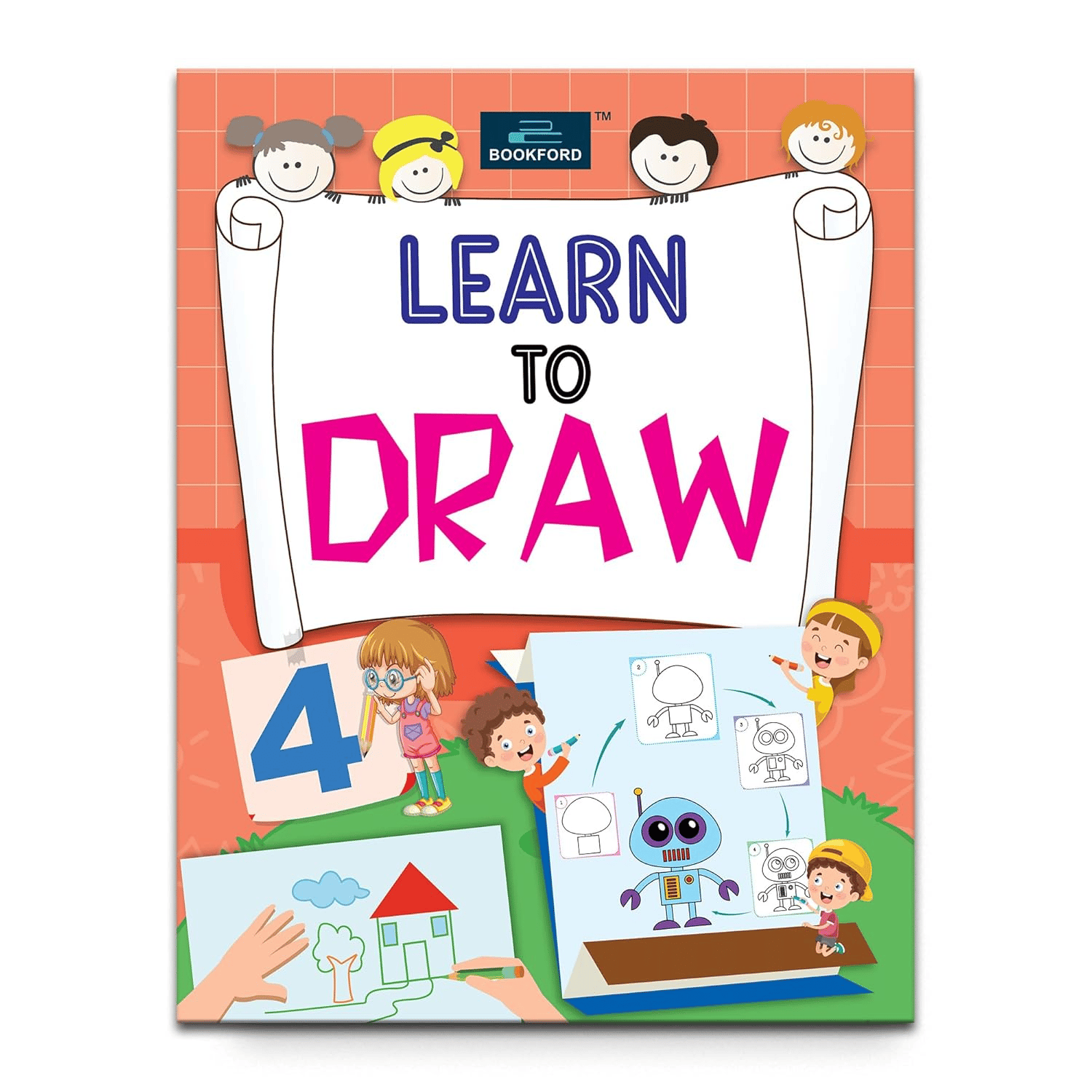 Learn To Draw - 4 Book for kids