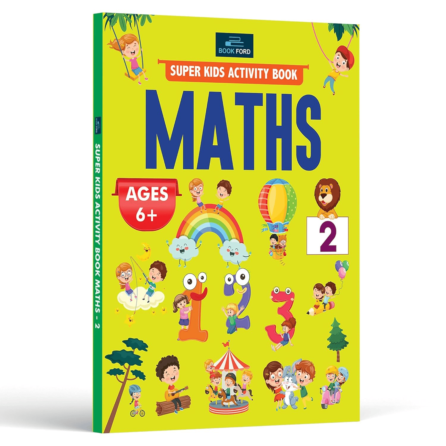 Super Kids Activity Book - Maths Part - 2 Books For Children 
