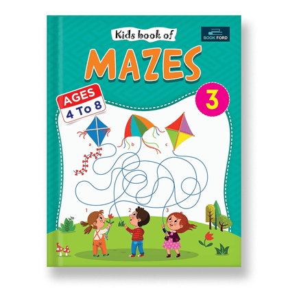 Kids Book Of Mazes Part - 3 For Children 
