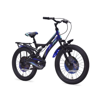 HERO F11 20 T (inch) Roadster Cycle (Single Speed, Blue, Black, Dual Suspension)