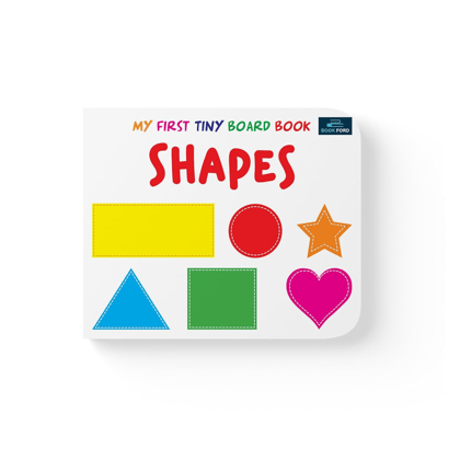 My First Tiny Board Book - Shapes Books For Kids Board Book
