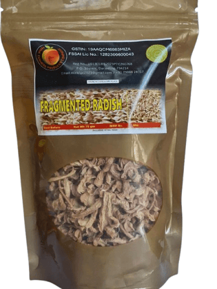 Mirik Farmers Produce Premium Dehydrated Fragmented Radish - 75g Pack Mirik Farmers Produce Premium Dehydrated Fragmented Radish - 75g Pack