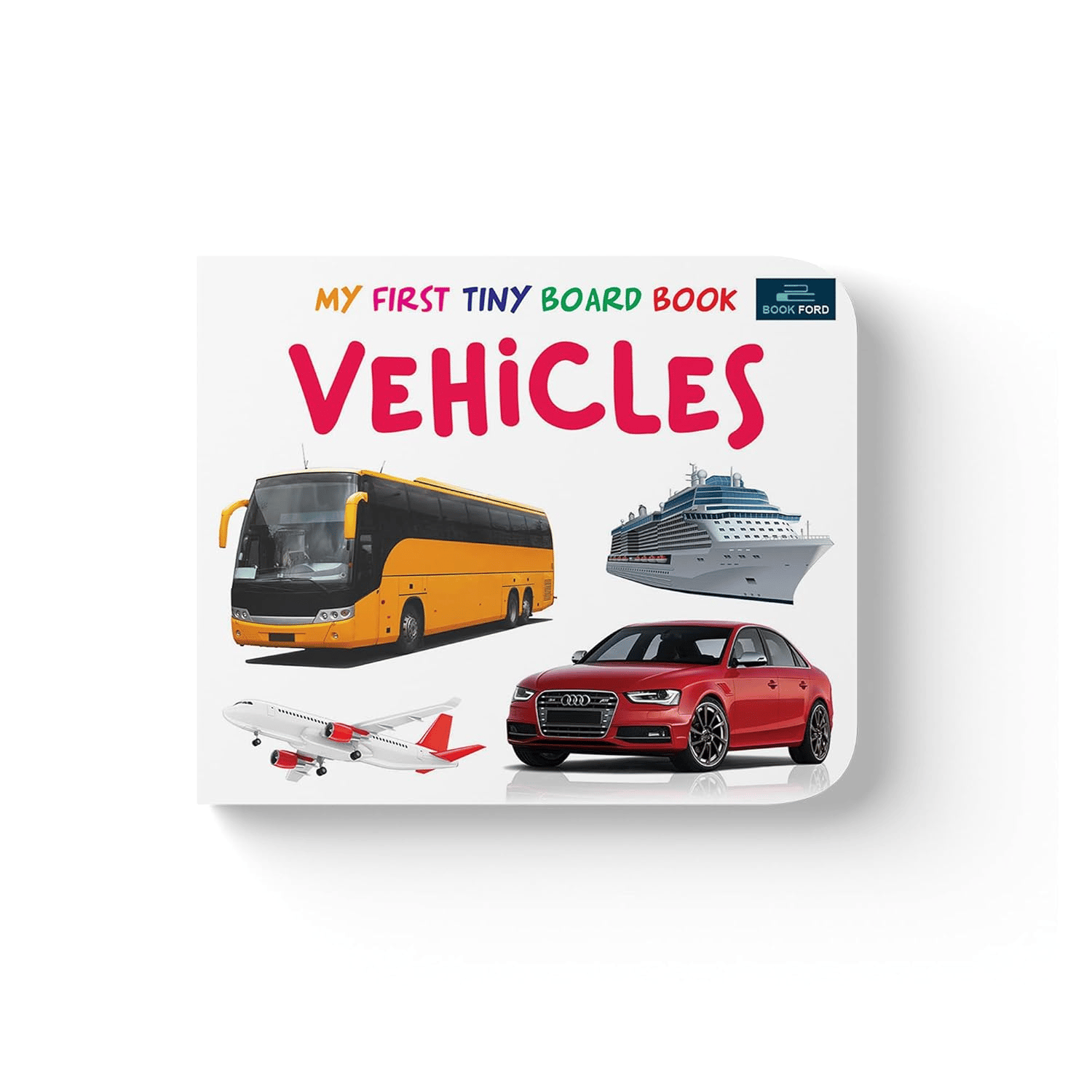 My First Tiny Board Book - Vehicles Books For Kids