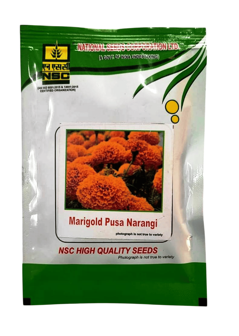 NSC Flower Seeds (Marigold- Pusa Narangi)
