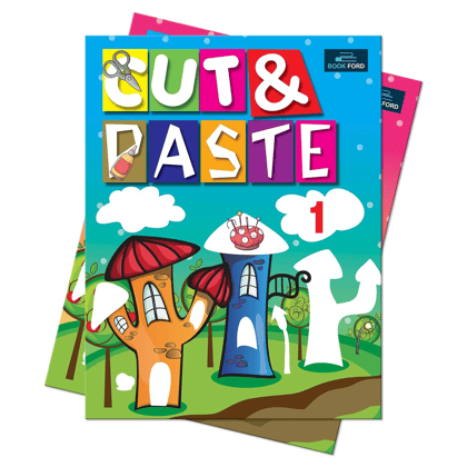 Cut And Paste Book For Kids - Part 1