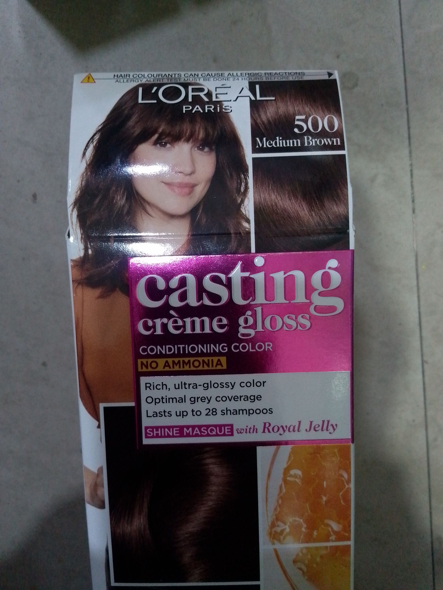 Loreal casting med brown 500