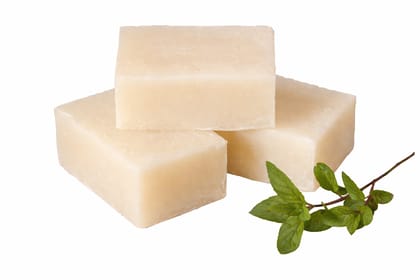 Natural Mint Infused Handmade Soap Bar Set for Refreshing Cleanse Natural Mint Infused Handmade Soap Bar Set for Refreshing Cleanse
