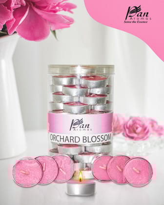 45-Pack Scented Tealight Candle - Orchard Blossom-Orchard Blossom
