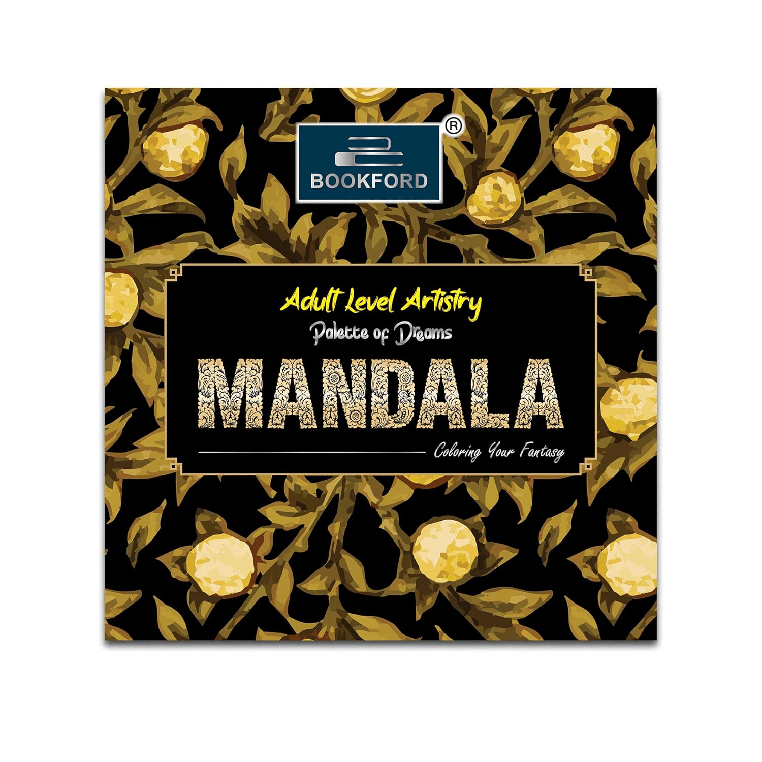 Adult-Level Artistry Palette Of Dreams Mandala Coloring Your Fantasy Book