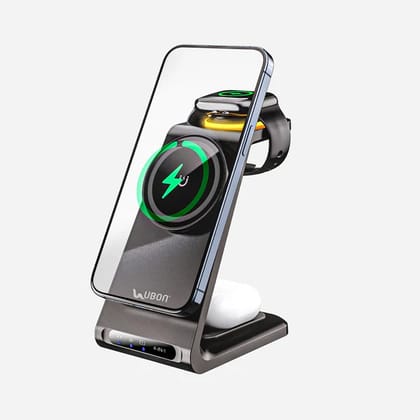 UBON WC-914 4-in-1 Wireless Charging Station