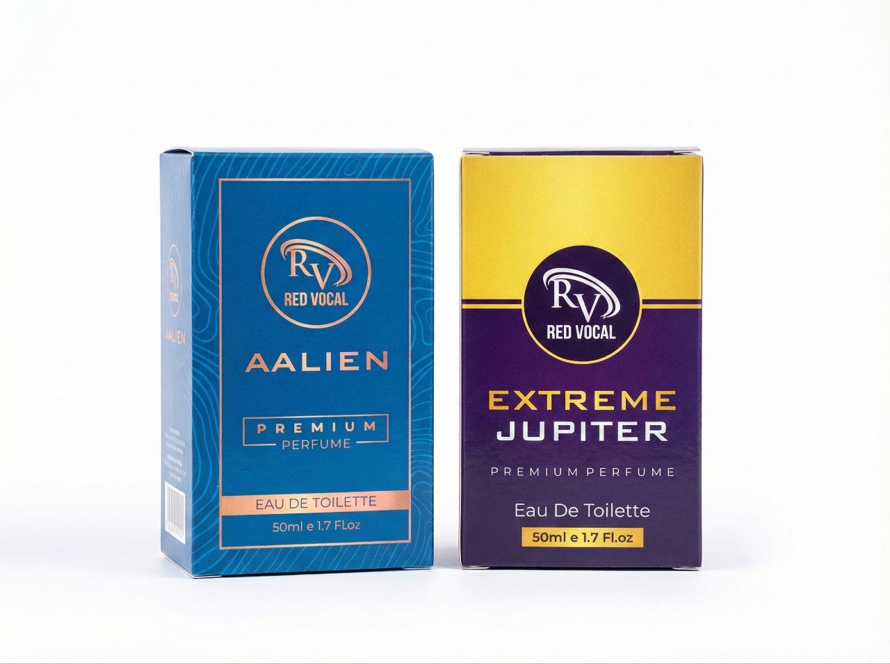 Red Vocal Aalien Unisex & Extreme Jupiter Women’s Fragrance Combo | Luxury Eau De Toilette | 2 × 50ml Perfume Set