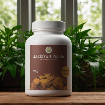 Authentic Bengali Jackfruit Pickle - 250g | Heritage of Bengal | Spicy & Flavorful