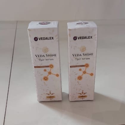 Naturavives Hair Serum – Hair Growth & Anti Hair Fall Serum for Strong, Thick, Black & Shiny Hair (Pack of 2)