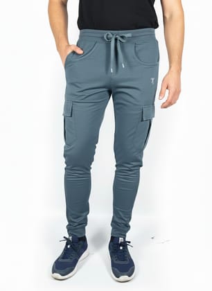 Premium Grey Tactical Cargo Pants for Men - Stretchable & Comfortable