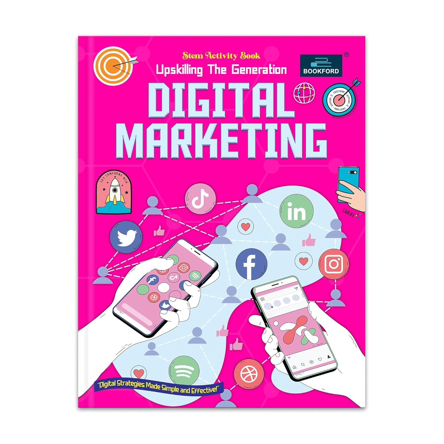 Stem Activity Book Upskilling The Generation Digital Marketing for kids