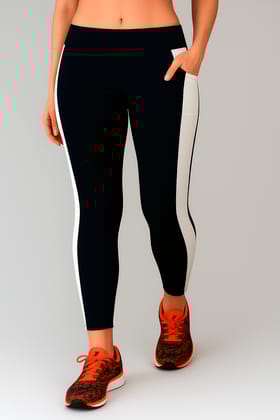 Latest Trendy Women Sports & Activewear Leggings | High Waist Gym & Yoga Tights | Sweat Absorbent Stretch Fit Bottom Wear for Workout, Fitness & Daily Use