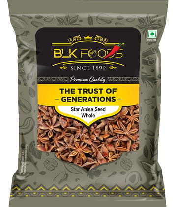 BLK FOODS _Daily Star Anise Seed Whole (Badiyan) 100g 100 gm